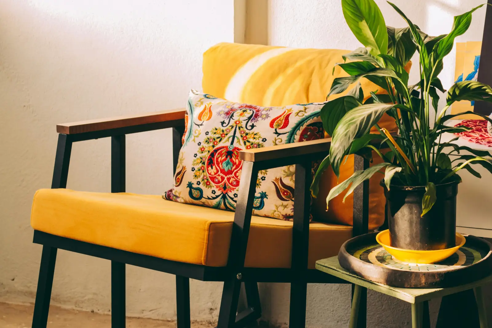 yellow chair refresh your apartment for summer blog straits row