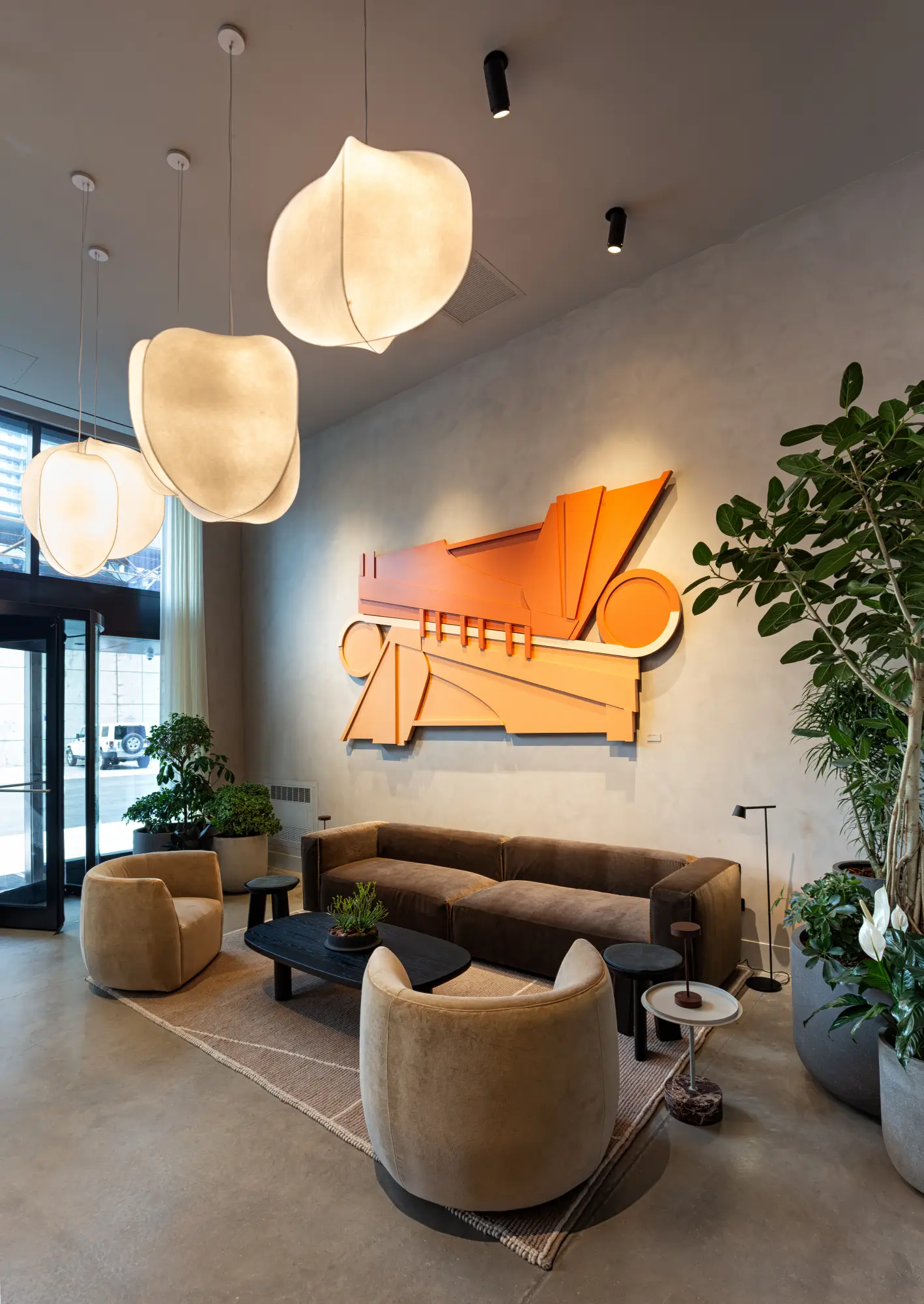 Lobby Art at Straits Row - Chicago South Loop apartments